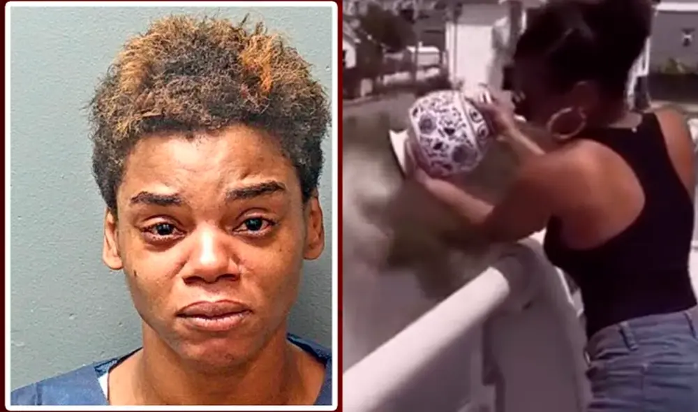 Augustine Gladney irá presa por tirar las cenizas de su suegra. Foto: composición | Policía de Fort Worth/TikTok/Mahjinbootie