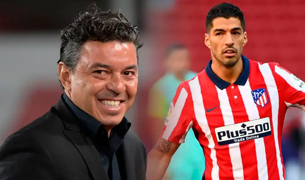 Luis Suárez quedará como jugador libre a finales de junio. Foto: composición AFP Luis Suárez quedará como jugador libre a finales de junio. Foto: composición AFP