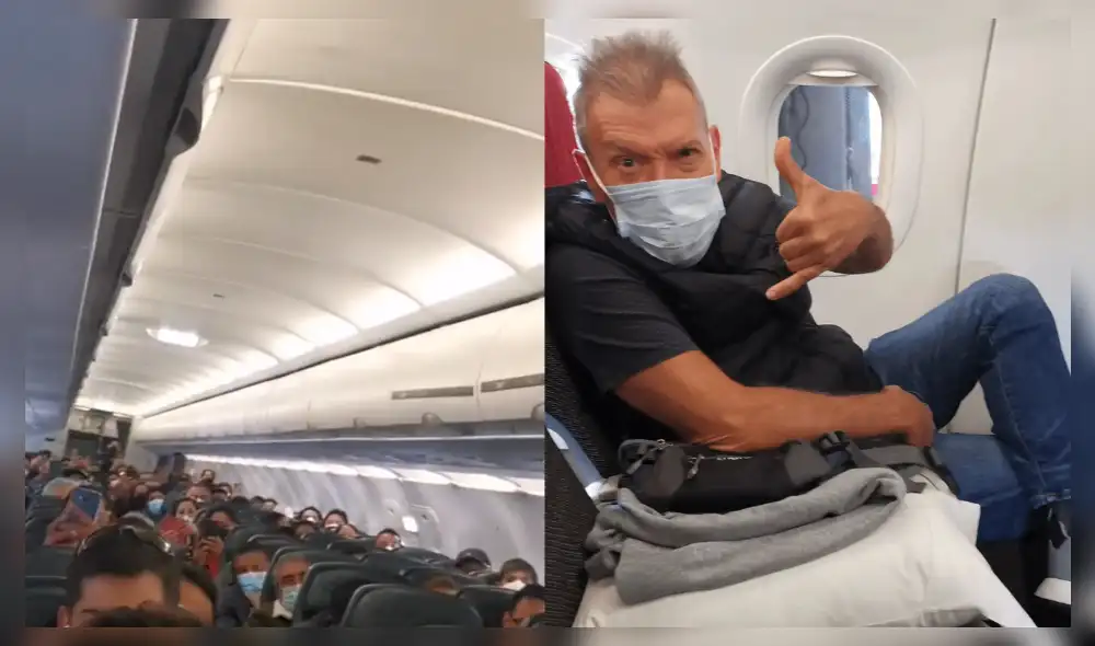 Raúl Romero interpretó una de sus canciones más populares en su vuelo. Foto: Raúl Romero/Instagram