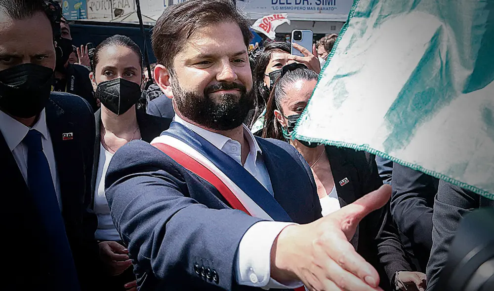 56,4% de los encuestados desaprueba gestión de Gabriel Boric. Foto: AFP