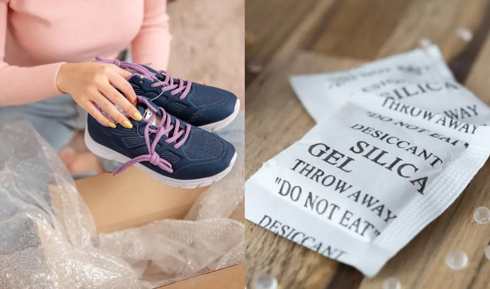 Es común encontrar estas bolsitas al abrir nuestras compras. Foto: composición/La República