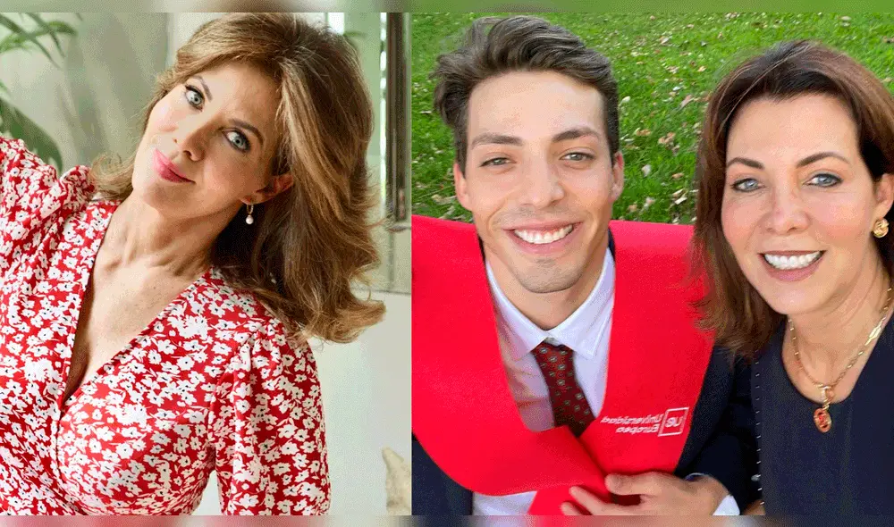 Maritere Braschi está contenta porque su hijo culminó sus estudios en una importante universidad de España. Foto: composición Maritere Braschi/Instagram
