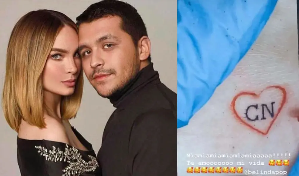 Belinda sorprende a fans por su accionar con su tatuaje de Christian Nodal. Conoce los detalles aquí. Foto: Composición/ChristianNodal/Instagram Belinda sorprende a fans por su accionar con su tatuaje de Christian Nodal. Conoce los detalles aquí. Foto: Composición/ChristianNodal/Instagram