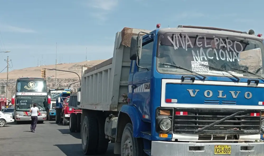 Uno de los dirigentes de los camioneros, Javier Marchese, indicó que su protesta no conllevará bloqueo de carreteras. Foto: La República Uno de los dirigentes de los camioneros, Javier Marchese, indicó que su protesta no conllevará bloqueo de carreteras. Foto: La República