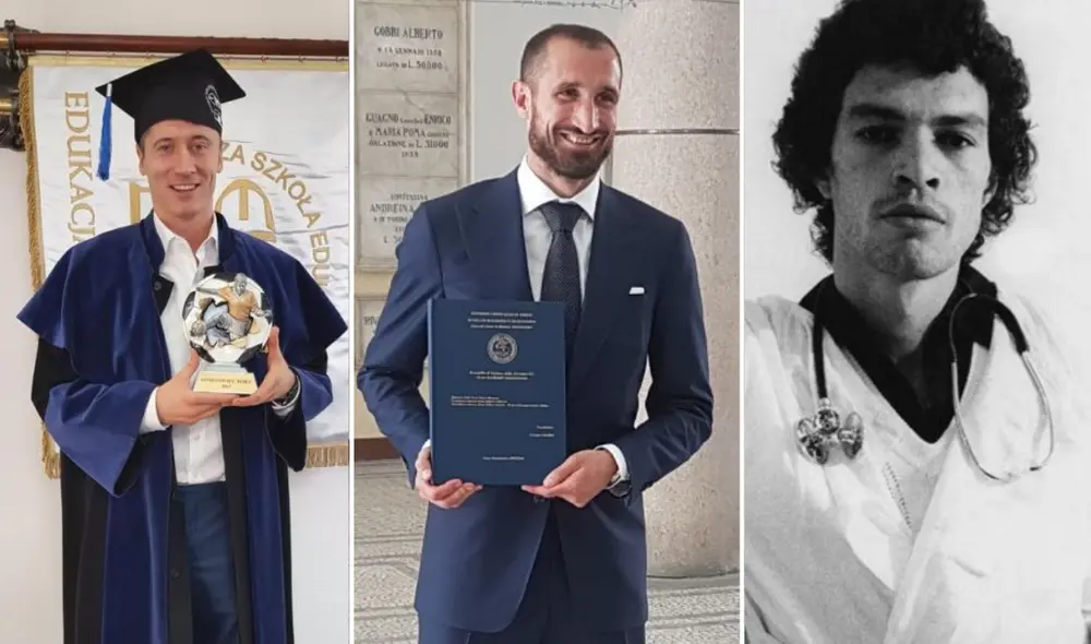 Descubre qué futbolistas famosos asistieron a la universidad y obtuvieron una carrera profesional. Foto: composición Twitter/AFP Descubre qué futbolistas famosos asistieron a la universidad y obtuvieron una carrera profesional. Foto: composición Twitter/AFP