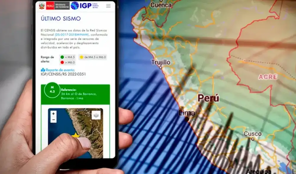 Conoce los movimientos sísmicos que se registran este martes 28 de junio en Lima y provincias. Foto: composición LR
