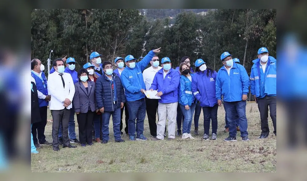Funcionarios visitaron terreno del futuro hospital de EsSalud. Foto: Seguro Social de Salud el Perú Funcionarios visitaron terreno del futuro hospital de EsSalud. Foto: Seguro Social de Salud el Perú