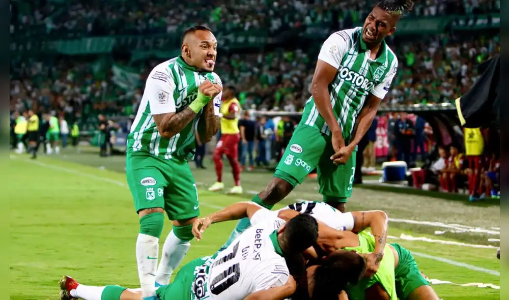 Atletico Nacional se impuso en el global por 4-3. Foto: Difusión