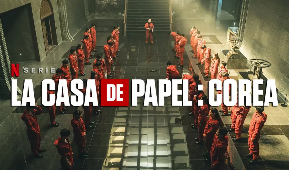 "La casa de papel: Corea" llegó a tan solo 6 meses del final de la serie original "Money heist". Foto: Netflix "La casa de papel: Corea" llegó a tan solo 6 meses del final de la serie original "Money heist". Foto: Netflix