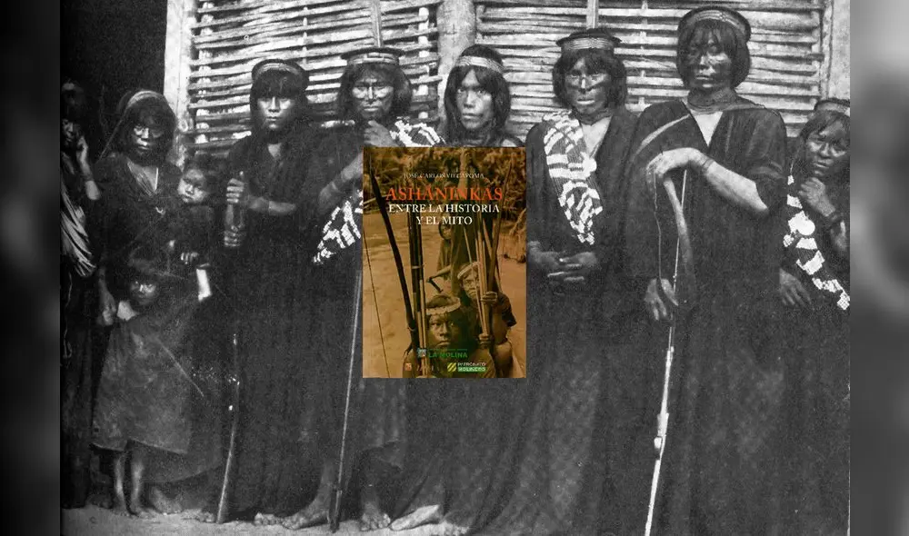 Portada del libro de José Carlos Vilcapoma sobre los asháninkas. Fotocomposición: La República. Portada del libro de José Carlos Vilcapoma sobre los asháninkas. Fotocomposición: La República.