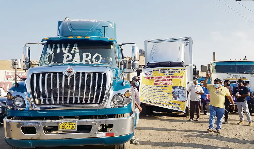 La clave. En marzo pasado hubo otro paro de transportistas por el alza de precios de combustibles. Ahora aseguran que no habrá bloqueo de carreteras. Foto: difusión La clave. En marzo pasado hubo otro paro de transportistas por el alza de precios de combustibles. Ahora aseguran que no habrá bloqueo de carreteras. Foto: difusión