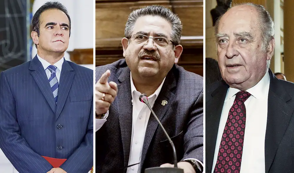 Determinante. Depende del Congreso que la Fiscalía de la Nación pueda continuar investigando a Gastón Rodríguez, Manuel Merino y Ántero Flores-Aráoz por los crímenes del #14N. Foto: composición La República