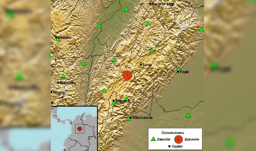 Al ubicarse en el Cinturón de Fuego del Pacífico, Colombia es uno de los países sudamericanos con mayor presencia de sismos en el mundo. Foto: Servicio Geológico de Colombia. Al ubicarse en el Cinturón de Fuego del Pacífico, Colombia es uno de los países sudamericanos con mayor presencia de sismos en el mundo. Foto: Servicio Geológico de Colombia.