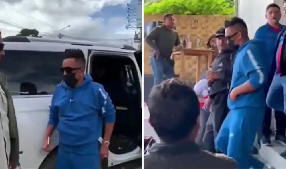 Christian Cueva en Cajamarca. Foto: captura @instarandula.