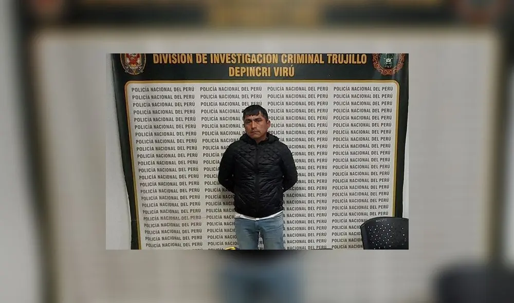 El ‘Loro’ fue detenido por detectives pese a que trató de escapar. Foto: PNP El ‘Loro’ fue detenido por detectives pese a que trató de escapar. Foto: PNP
