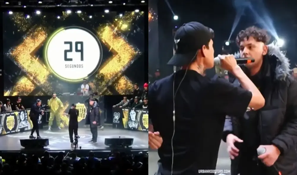 Vijay Kesh batalló contra Coloso en la cuarta jornada de la liga colombiana. Foto: captura/Urban Roosters