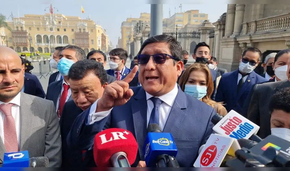 Héctor Ventura es el presidente de la Comisión de Fiscalización, grupo que investiga al mandatario Pedro Castillo. Créditos: Deysi Portuguez / URPI-LR