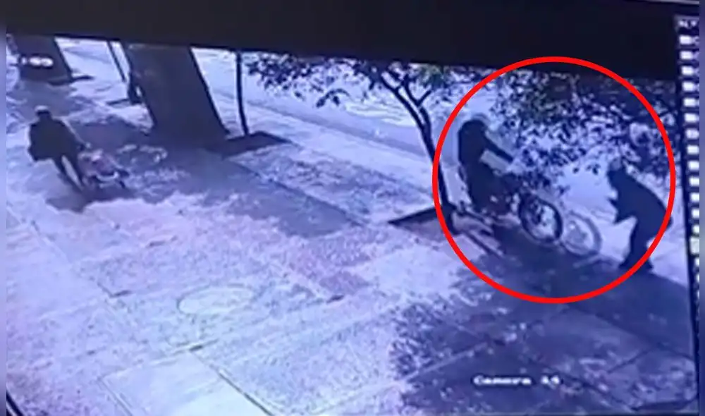 Foto: Captura cámaras de seguridad.