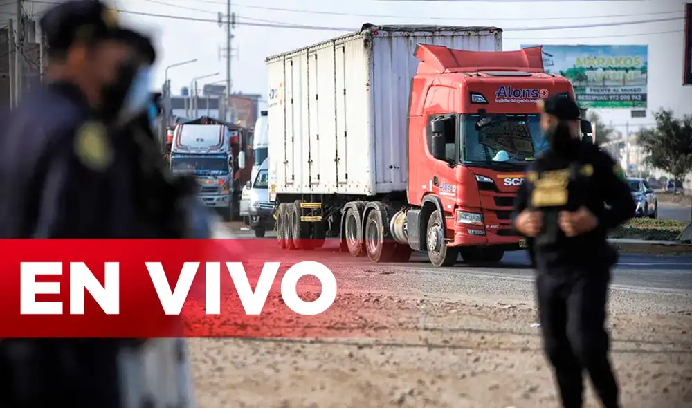 Camioneros reclaman el alza de combustible. Foto: composición / La República Camioneros reclaman el alza de combustible. Foto: composición / La República