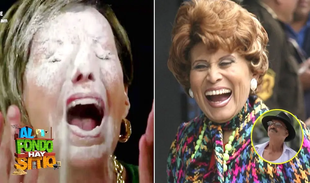 En "Al fondo hay sitio", Doña Nelly fue llevada a la ficción por la actriz Irma Maury. Sin embargo, el personaje falleció de un paro cardíaco. Foto: composición/América TV/difusión En "Al fondo hay sitio", Doña Nelly fue llevada a la ficción por la actriz Irma Maury. Sin embargo, el personaje falleció de un paro cardíaco. Foto: composición/América TV/difusión