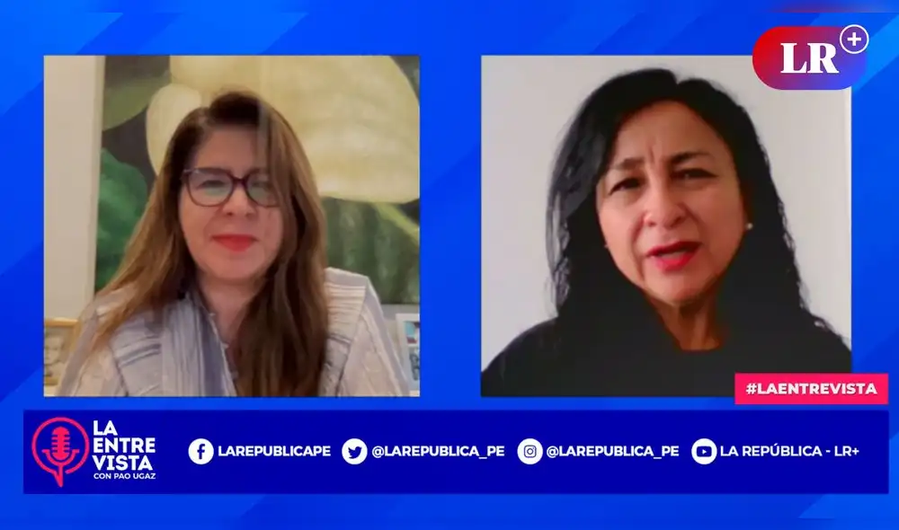 Liliana Trujillo, actriz de teatro, para contarnos todo sobre el inicio de temporada de "Sobre Lobos". Foto: captura de LR+