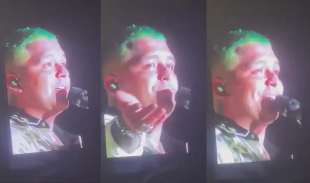 Christian Nodal se sinceró con su público durante su concierto. Foto: difusión Christian Nodal se sinceró con su público durante su concierto. Foto: difusión