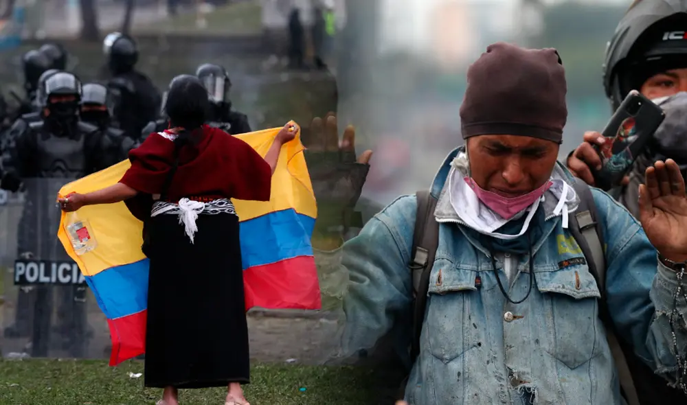 15 días de protestas, crisis financiera, centenas de desaparecidos y heridos es el saldo del Paro Nacional en Ecuador. Foto: EFE 15 días de protestas, crisis financiera, centenas de desaparecidos y heridos es el saldo del Paro Nacional en Ecuador. Foto: EFE