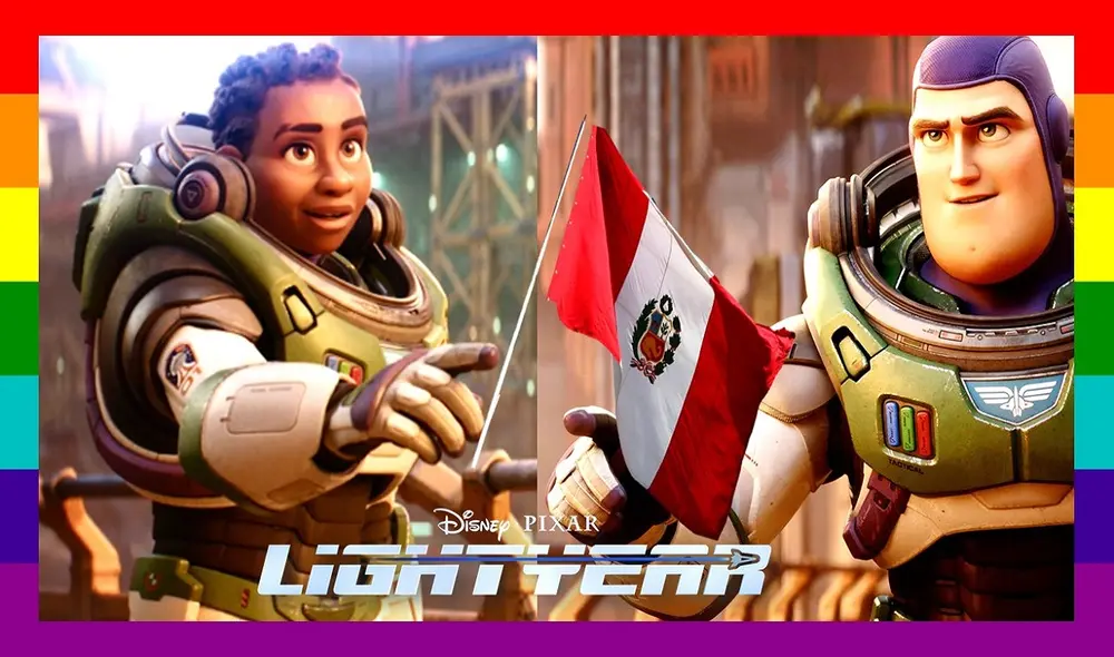 "Lightyear" nos remonta a la historia de origen de Buzz Lightyear, en una trama que ha tenido que afrontar la prohibición en diferentes mercados. Foto: composición/Pixar/Disney/difusión