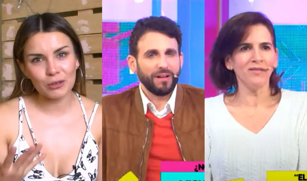 Fiorella Retiz reafirmó su denuncia en contra del programa de Rodrigo González y Gigi Mitre. Foto: composición captura Amor y fuego, captura YouTube