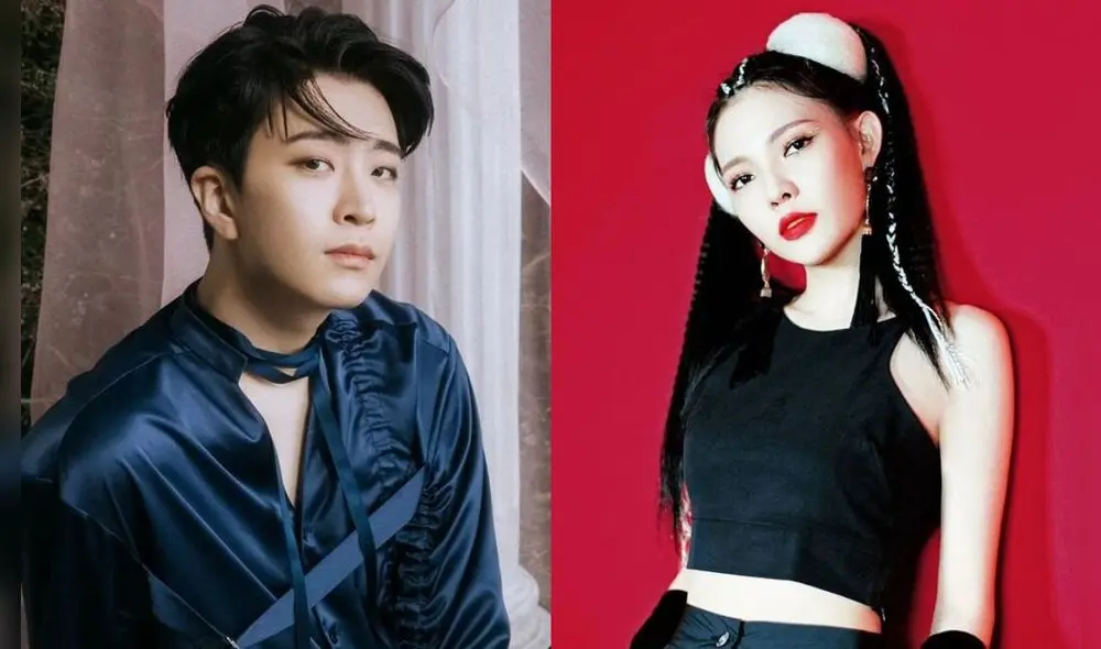 Internautas comentan que Youngjae de GOT7 estaría con Lovey. Foto: composición/ Twitter Internautas comentan que Youngjae de GOT7 estaría con Lovey. Foto: composición/ Twitter