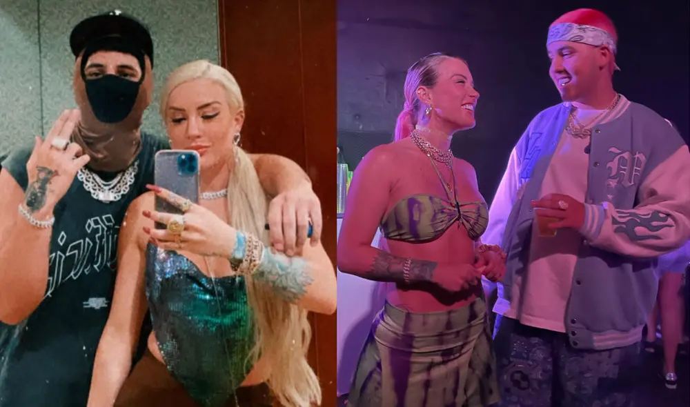 Leslie Shaw recuerda cómo inició su romance con el cantante cubano. Foto: El Prefe/Instagram