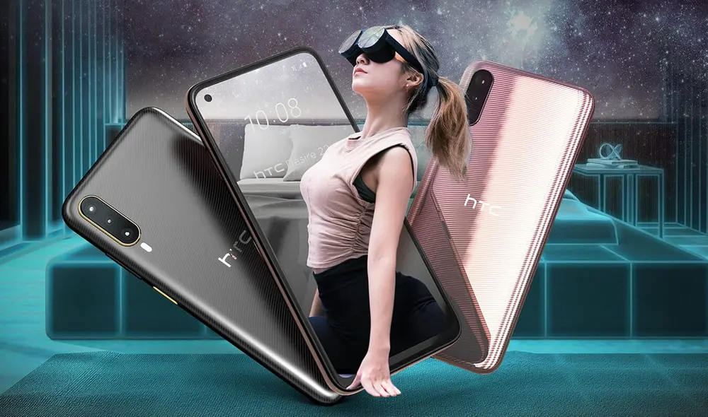 El HTC Desire 22 Pro pertenece a la gama media. Foto: HTC