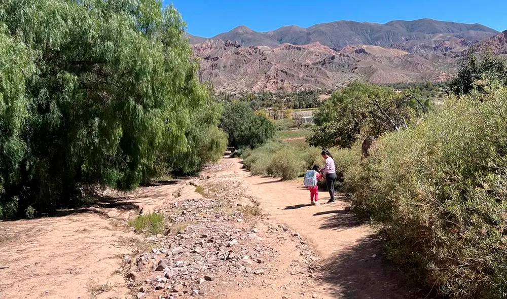 Nadia, la madre de la menor, se las ha arreglado para recibirse como docente de educación especial. Foto: Micaela Urdinez/La Nación Nadia, la madre de la menor, se las ha arreglado para recibirse como docente de educación especial. Foto: Micaela Urdinez/La Nación
