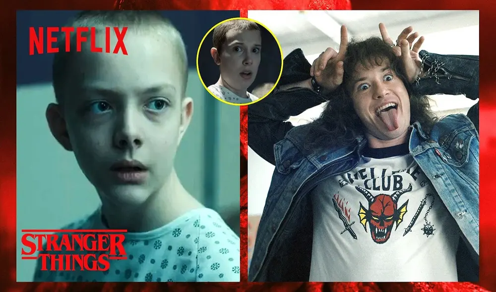 En "Stranger things 4", Eddie Munson es llevado a la ficción por el actor Joseph Quinn. Foto: composición/Netflix