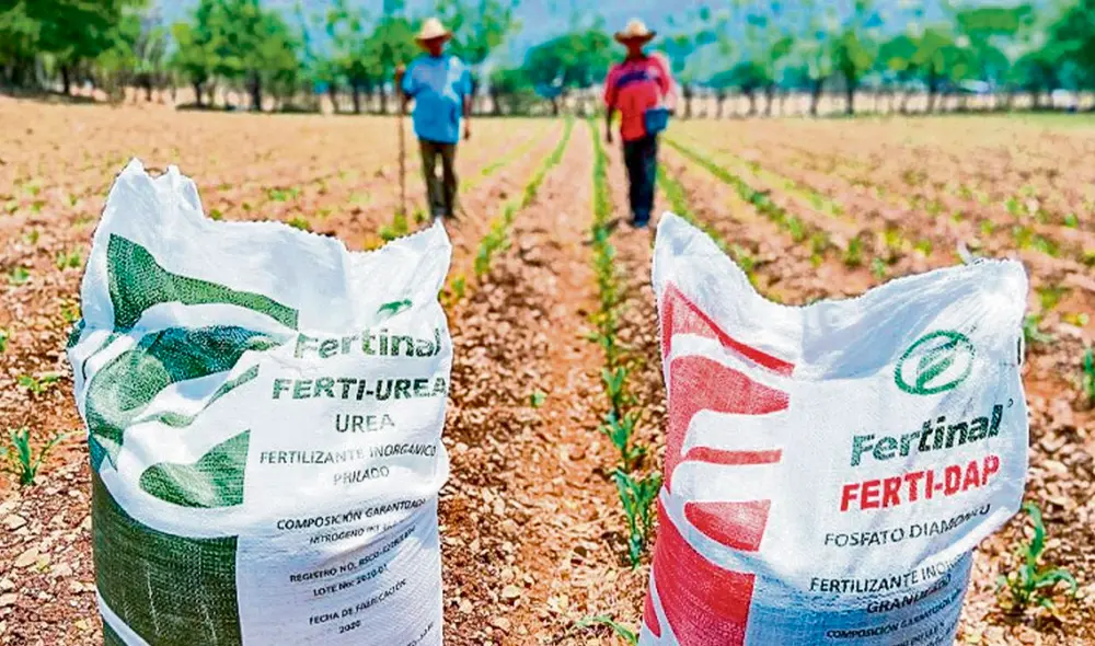 Gobierno entregará fertilizantes de acuerdo a una serie de requisitos. Foto: difusión