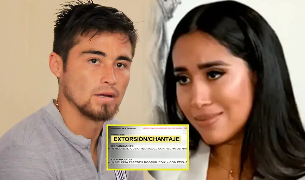 ¿Nuevamente enfrentados? Rodrigo Cuba tomó una nueva medida legal contra su expareja Melissa Paredes.