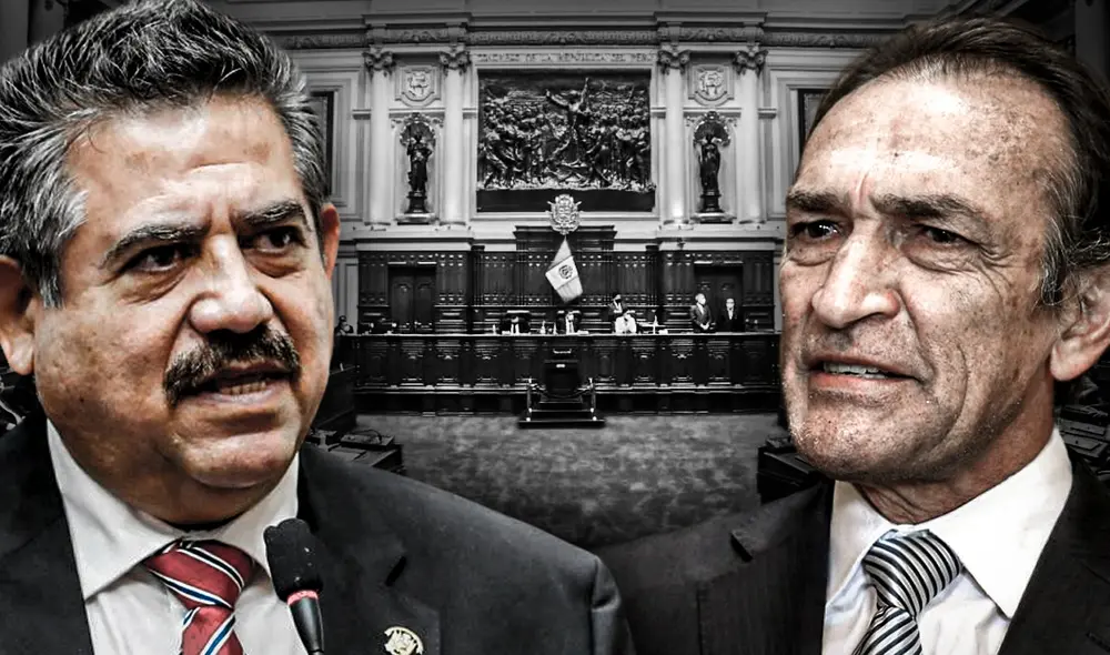 Manuel Merino y Héctor Becerril vienen siendo blindados por la Subcomisión de Acusaciones Constitucionales. Foto: Jazmin Ceras/La República