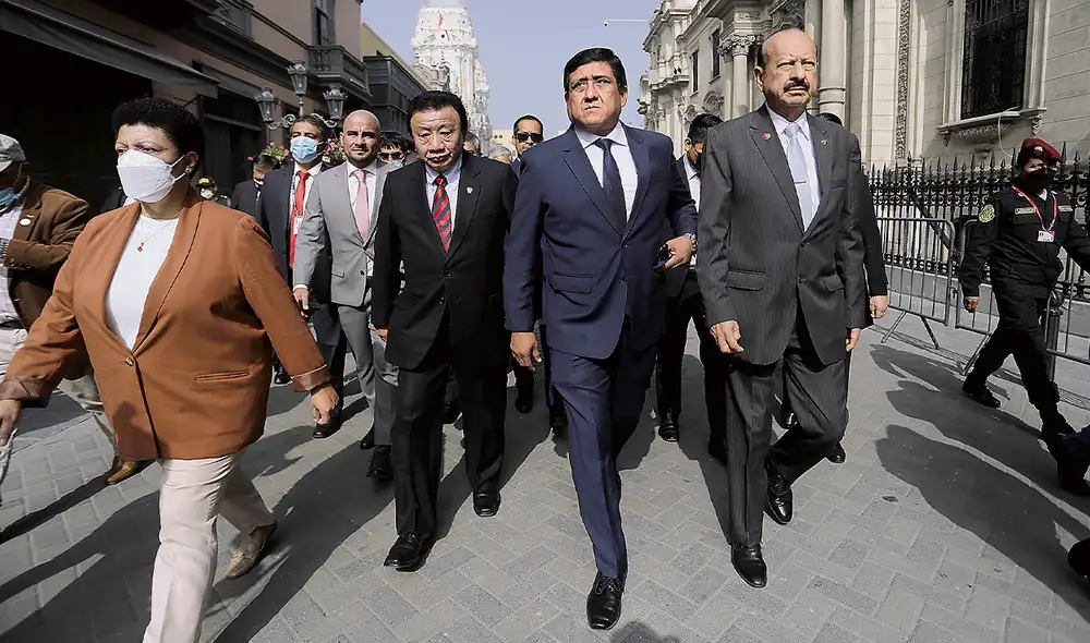 Conclusión. Pedro Castillo no recibió a la Comisión de Fiscalización, pero igual sería acusado. Foto: Gerardo Marín/ La República Conclusión. Pedro Castillo no recibió a la Comisión de Fiscalización, pero igual sería acusado. Foto: Gerardo Marín/ La República