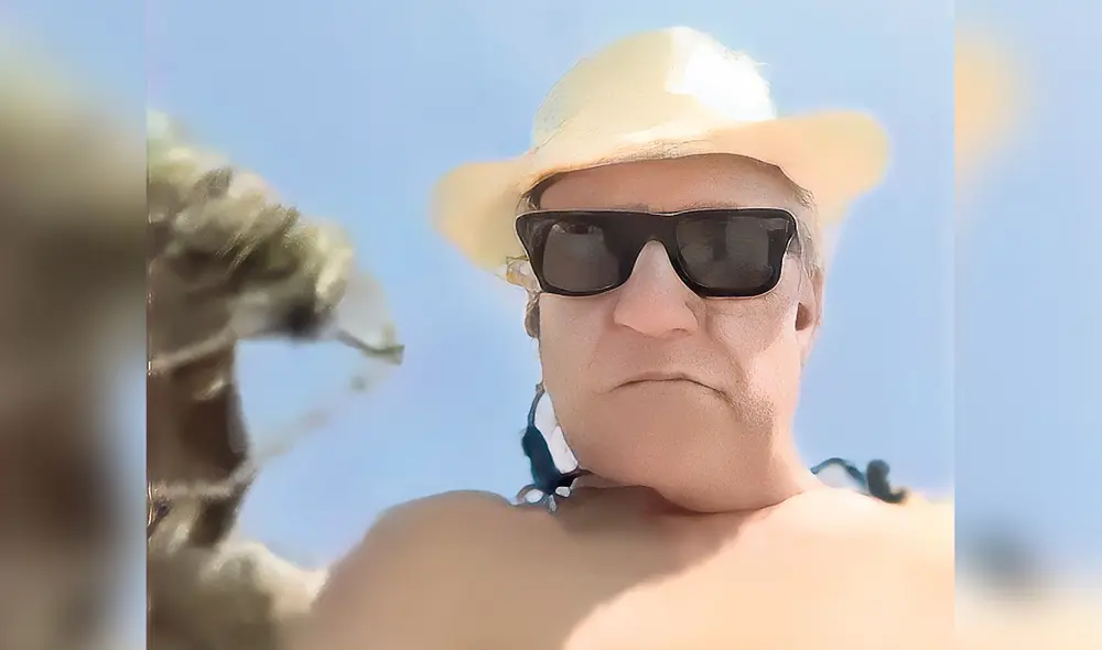 Playero. Así lució Guerra García en la Comisión de Producción. Foto: difusión Playero. Así lució Guerra García en la Comisión de Producción. Foto: difusión