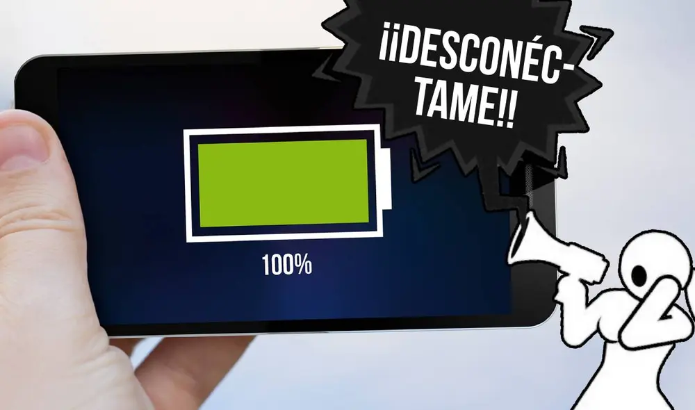 Este sensacional truco es la forma más divertida para que no dejes tu teléfono enchufado por mucho tiempo. Conoce los pasos aquí. Foto: composición/Infobae Este sensacional truco es la forma más divertida para que no dejes tu teléfono enchufado por mucho tiempo. Conoce los pasos aquí. Foto: composición/Infobae