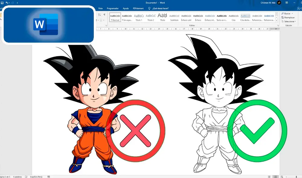 Solo necesitas hacer unos ajustes en la imagen y obtendrás ese resultado. Foto: captura de YouTube