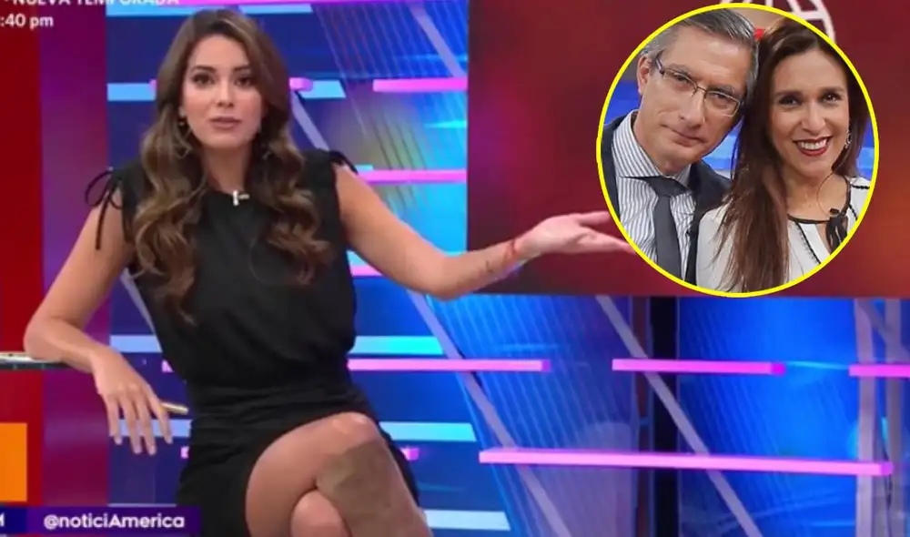 A Valeria Piazza le gustaría ver a sus compañeros en "Al fondo hay sitio". Video: captura de América TV