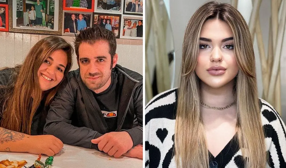 Laura Álvarez junto a Auronplay. Foto: captura de Instagram