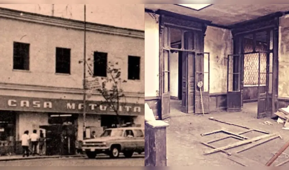 En la actulidad, la Casa Matusita ya fue destruída parala contrucción de otro hogar. Foto: composición/ La República
