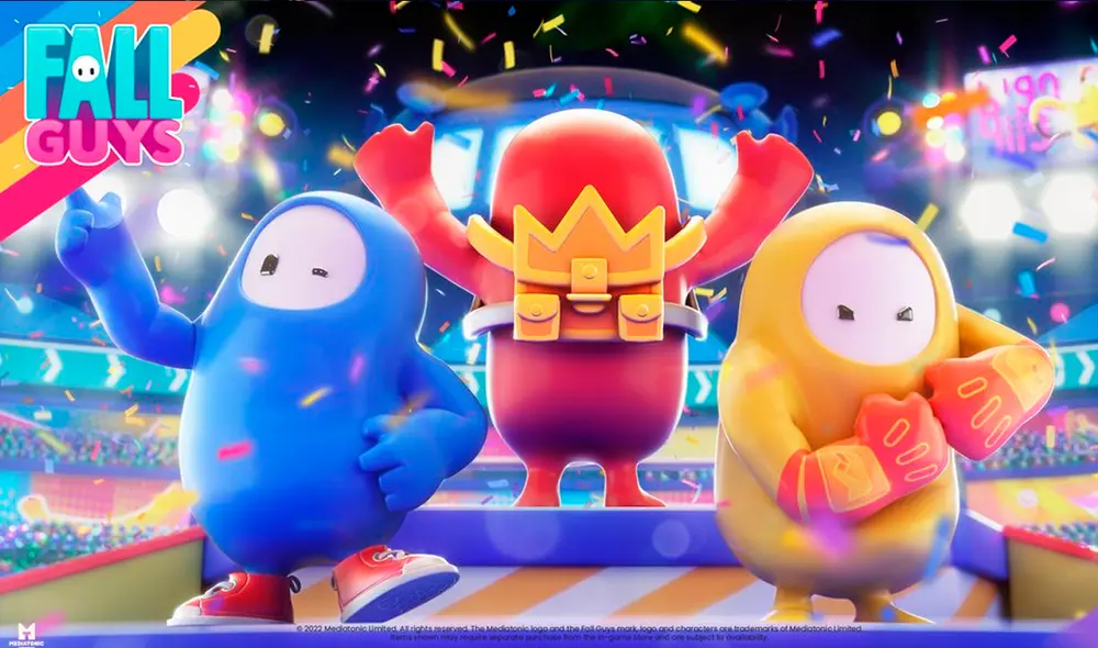 El evento Choque de Coronas estará disponible en Fall Guys, Fortnite y Rocket League hasta el 7 de julio. Foto: Fall Guys El evento Choque de Coronas estará disponible en Fall Guys, Fortnite y Rocket League hasta el 7 de julio. Foto: Fall Guys