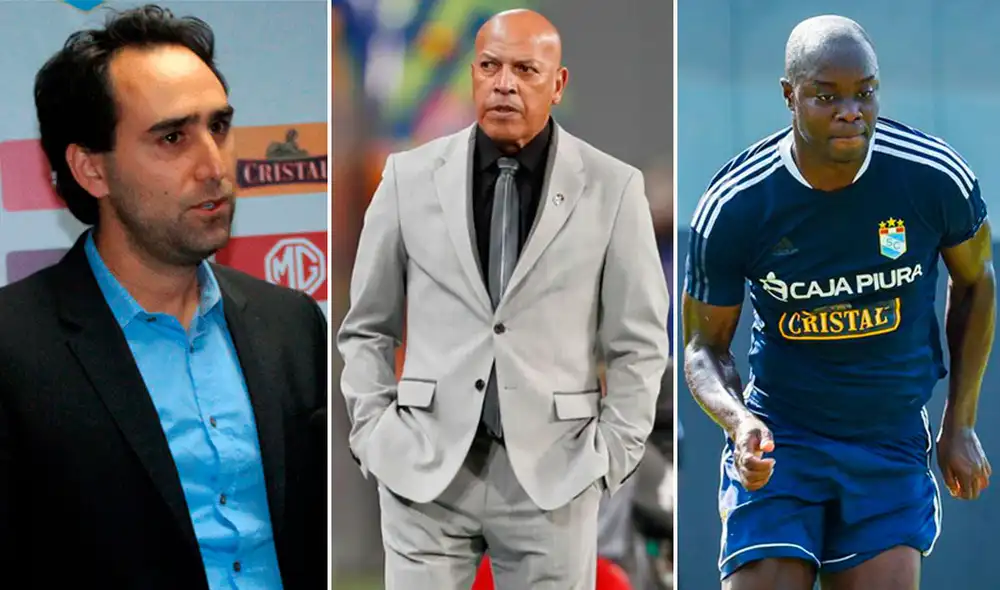 John Jairo Mosquera no anotó ningún gol en Sporting Cristal. Foto: composición/Sporting Cristal/EFE