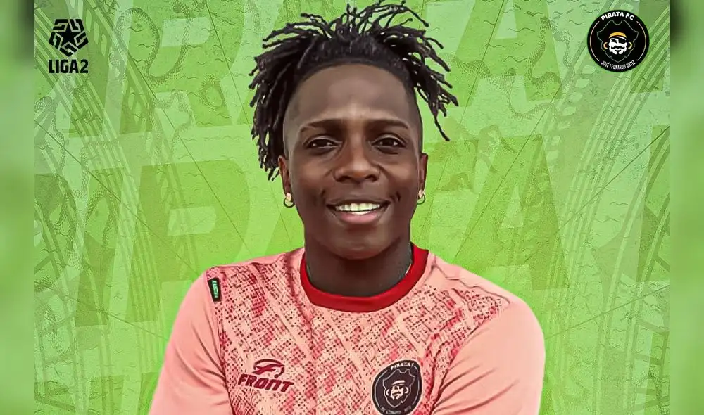 Futbolista será la esperanza del buen juego de Pirata F.C. Foto: Pirata F.C. Futbolista será la esperanza del buen juego de Pirata F.C. Foto: Pirata F.C.