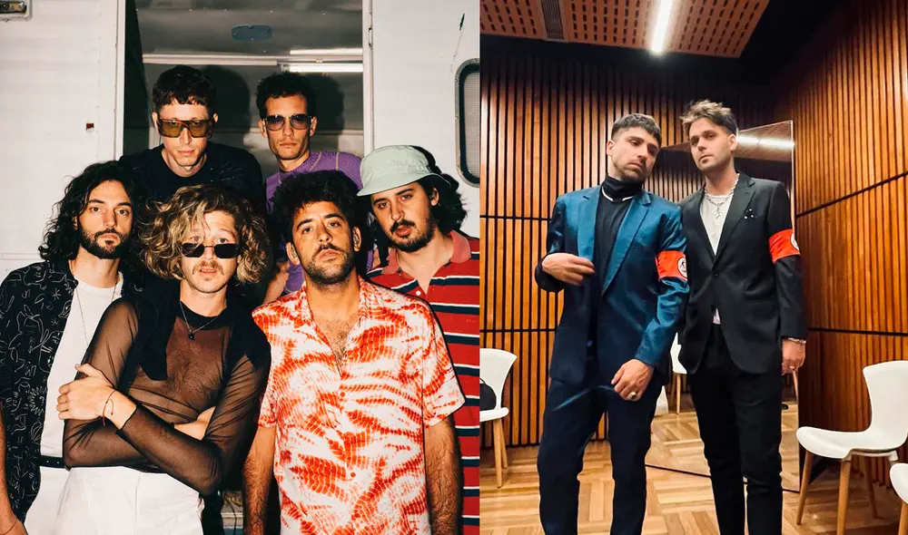 Bandalos Chinos y El zar, las bandas argentinas que se presentarán en el “Festival Perú Central 2022″. Foto: Difusión Bandalos Chinos y El zar, las bandas argentinas que se presentarán en el “Festival Perú Central 2022″. Foto: Difusión