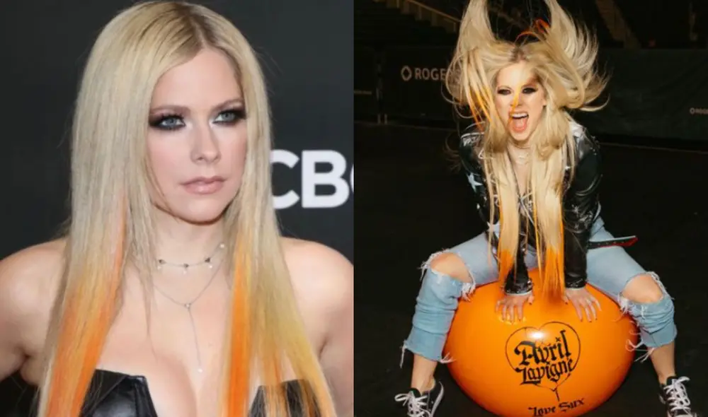 Avril Lavigne recordó el lugar exacto en el que realizó la portada de su primer álbum. Foto: composición/ Instagram