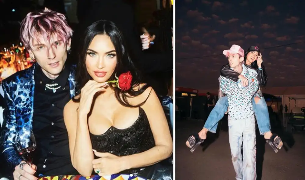 Megan Fox y Machine Gun Kelly niegan haber contraído matrimonio. Foto captura de Instagram/ Meganfox